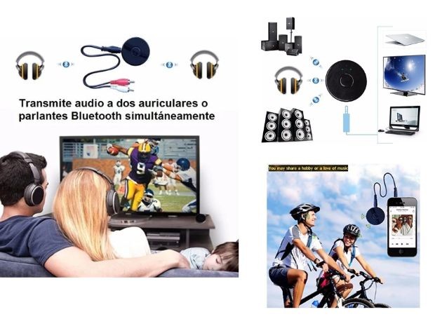 &u++ TRANSMISOR Y RECEPTOR BLUETOOTH DOBLE V4.0